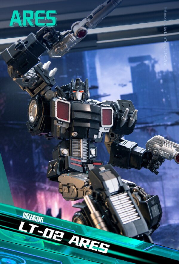 Image Of Lime Toys LT 02 Ares Dark Version (IDW Nemesis Prime) In Hand  (1 of 12)